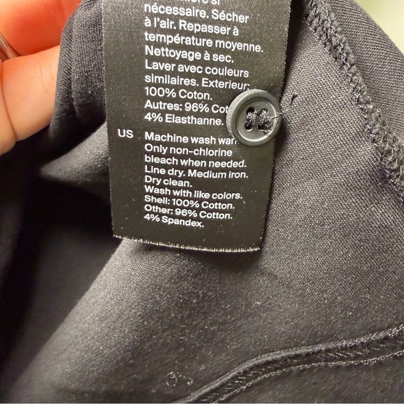 COS women Black Puff Sleeve Cotton Jersey Top Statement minimalist Sleeves in S - Picture 6 of 10